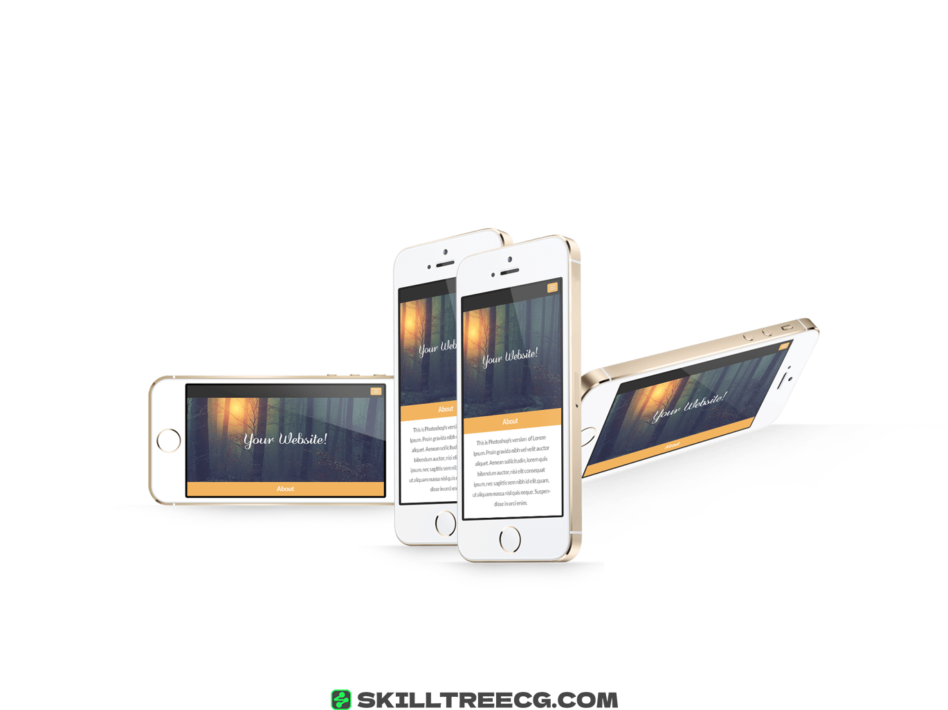 图片[6]-Responsive Phone Device Mockups Pack（409246）-技能树